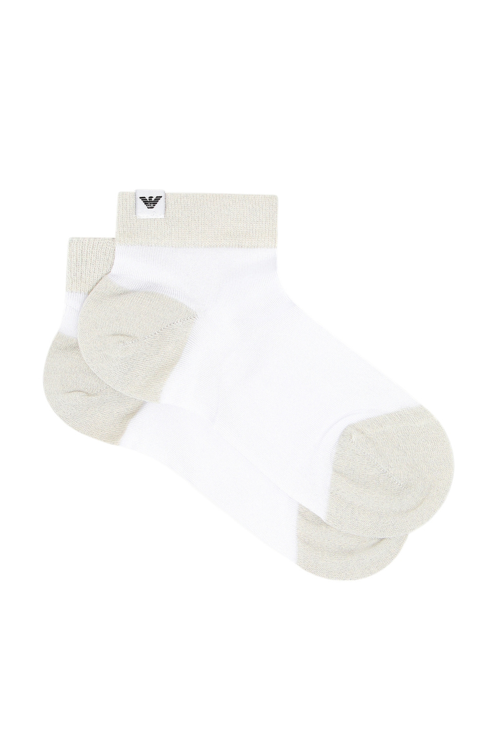 Носки с логотипом|Основной цвет:Белый Женский Emporio Armani Носки с логотипом (цвет ), артикул EW000571-AF20517 | Фото 1