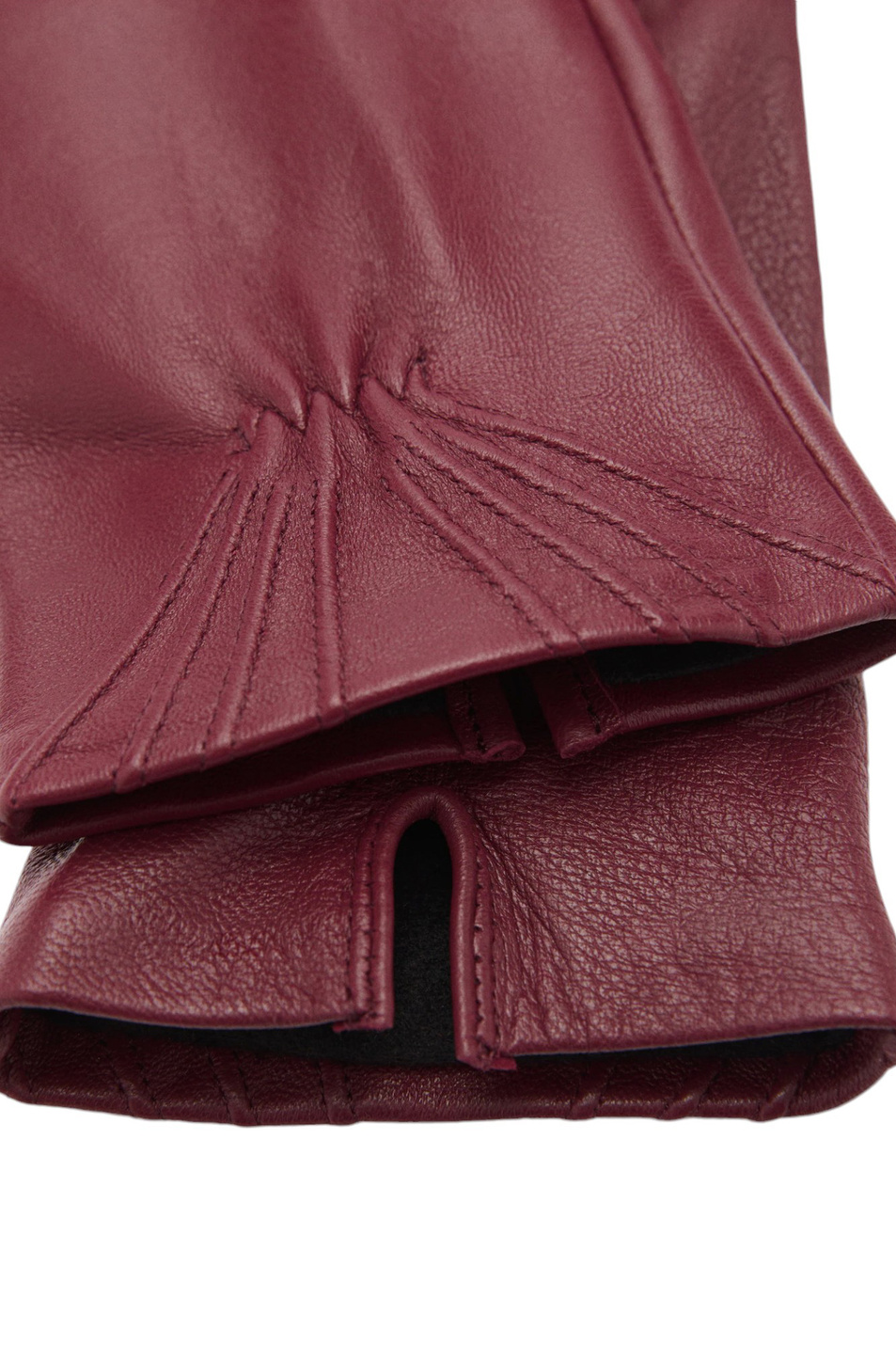 Перчатки HELENA|Основной цвет:Бордовый Женский Mango Перчатки HELENA (цвет ), артикул 77017659 | Фото 2