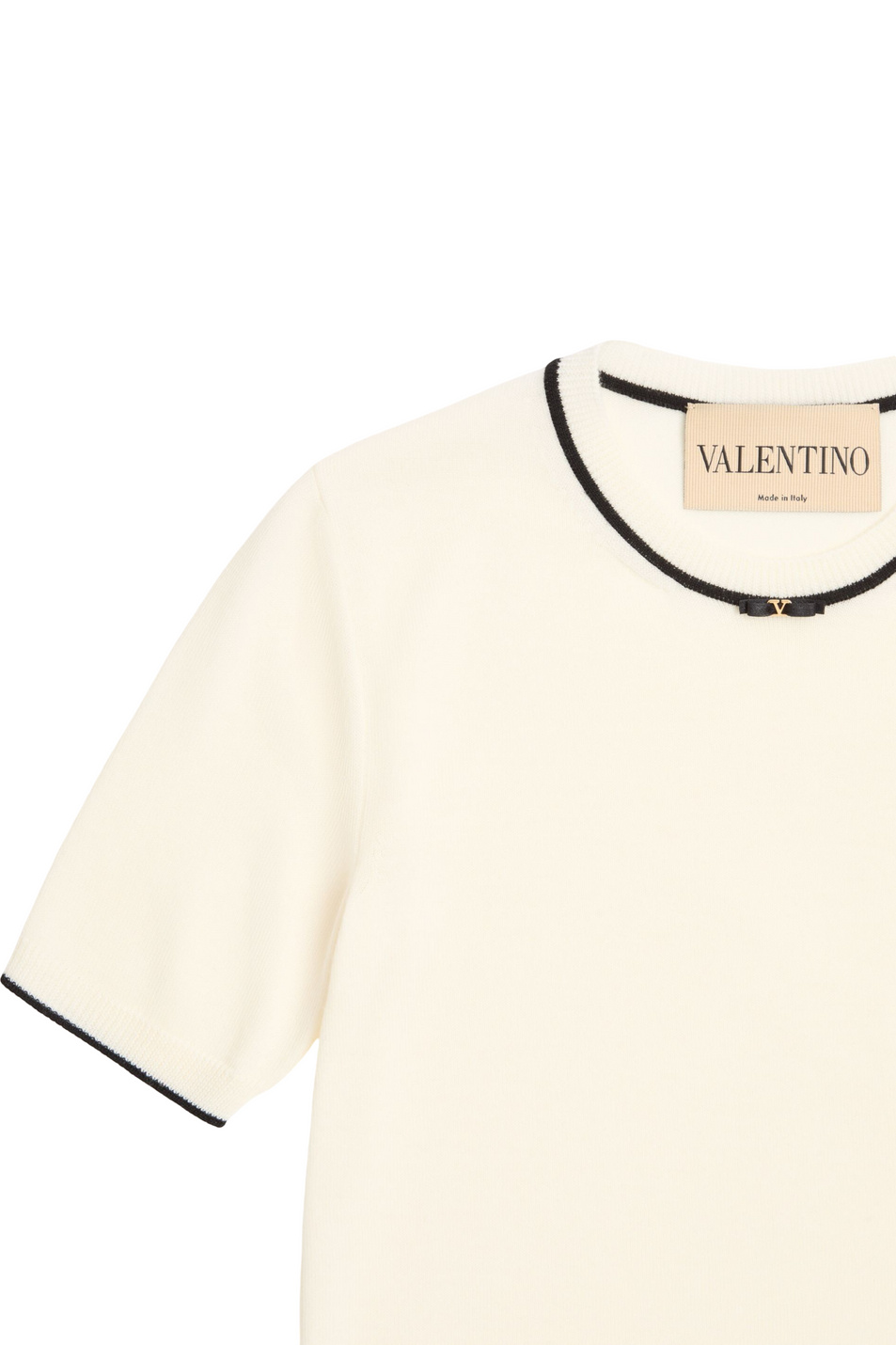 Женский Valentino Джемпер с контрастной отделкой (цвет ), артикул 9B3KC74YAC1 | Фото 7