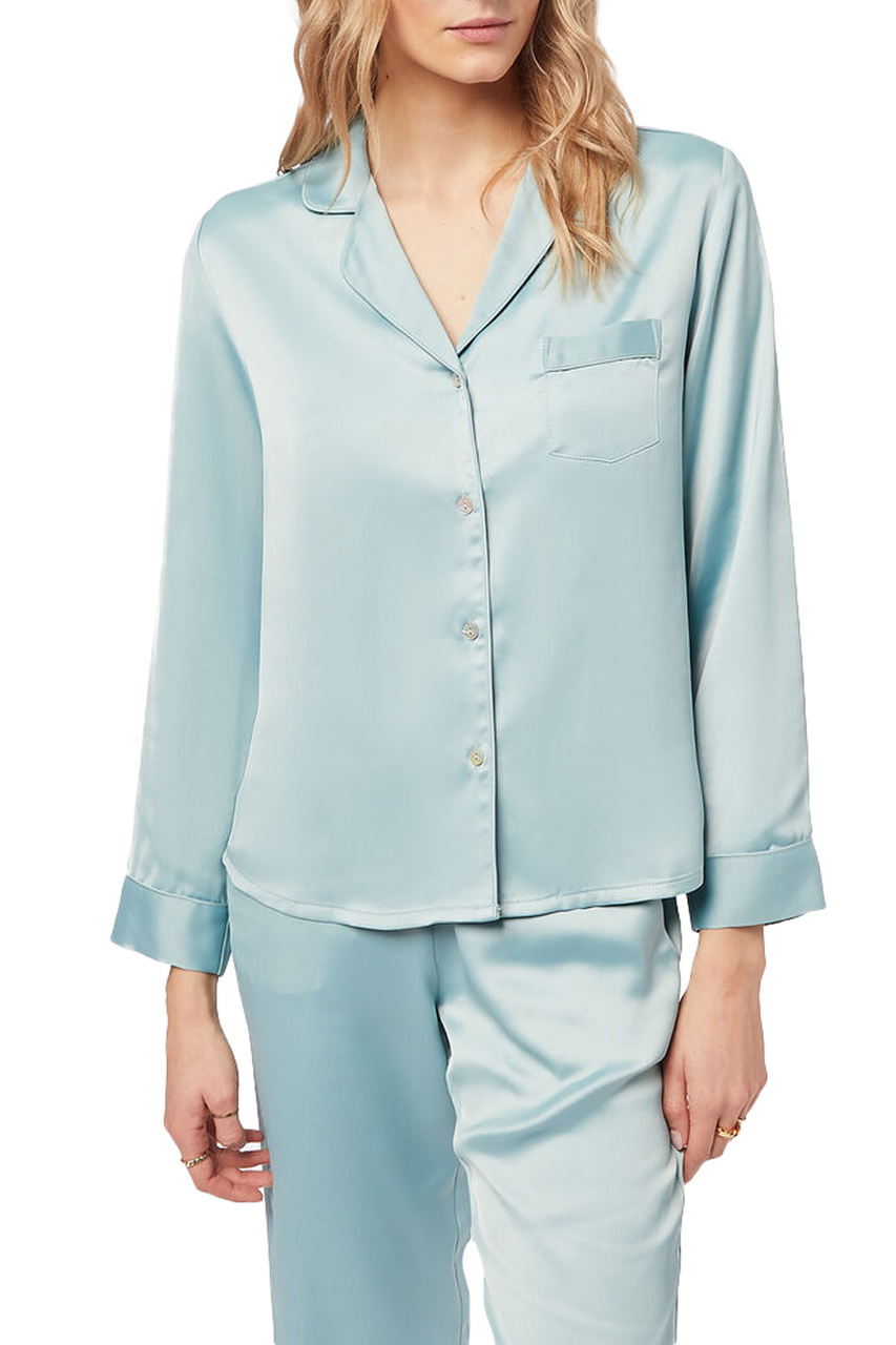 Однотонная рубашка CATWALK|Основной цвет:Голубой|Артикул:6537999 | Фото 1
