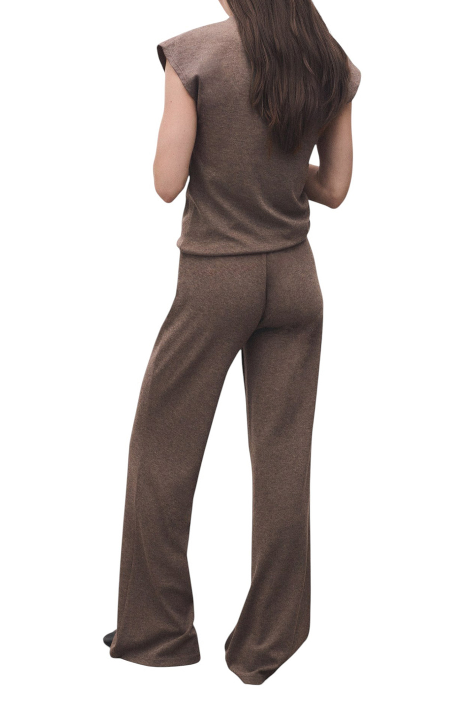 Джемпер MICHI с высоким воротником|Основной цвет:Коричневый Женский Mango Джемпер MICHI с высоким воротником (цвет ), артикул 17085815 | Фото 4