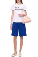Женский Red Valentino Однотонные шорты-бермуды (цвет ), артикул 2R3RDA545LB | Фото 3