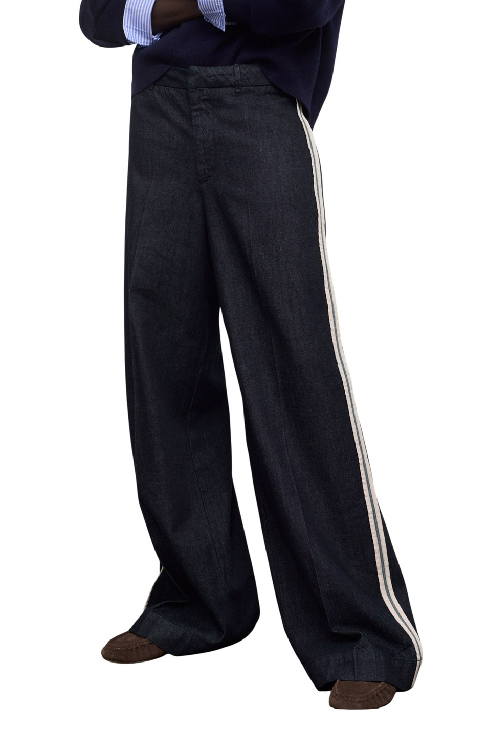 Женский Mango Джинсы PORTLAND широкого кроя (цвет ), артикул 17057800 | Фото 3