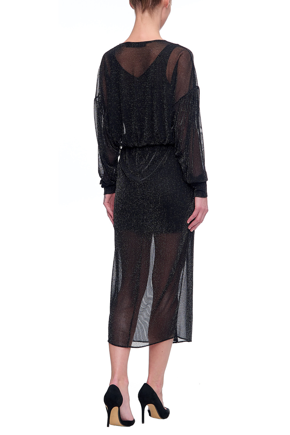 Женский Iro Платье BRODIN с прозрачным верхним слоем (цвет ), артикул WP33BRODIN | Фото 3