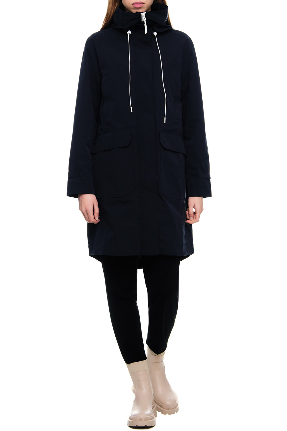 Женский Gerry Weber Куртка на молнии с капюшоном (цвет ), артикул 150207-31148 | Фото 3