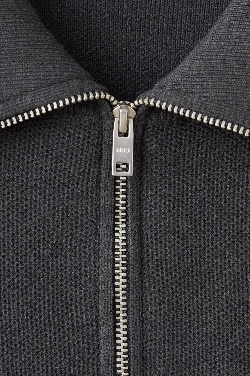 Мужской Mango Man Джемпер TENP с воротником на молнии (цвет ), артикул 27041282 | Фото 5
