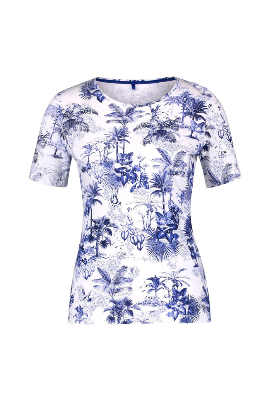 Женский Gerry Weber Футболка из натурального хлопка с принтом (цвет ), артикул 270172-44076 | Фото 1