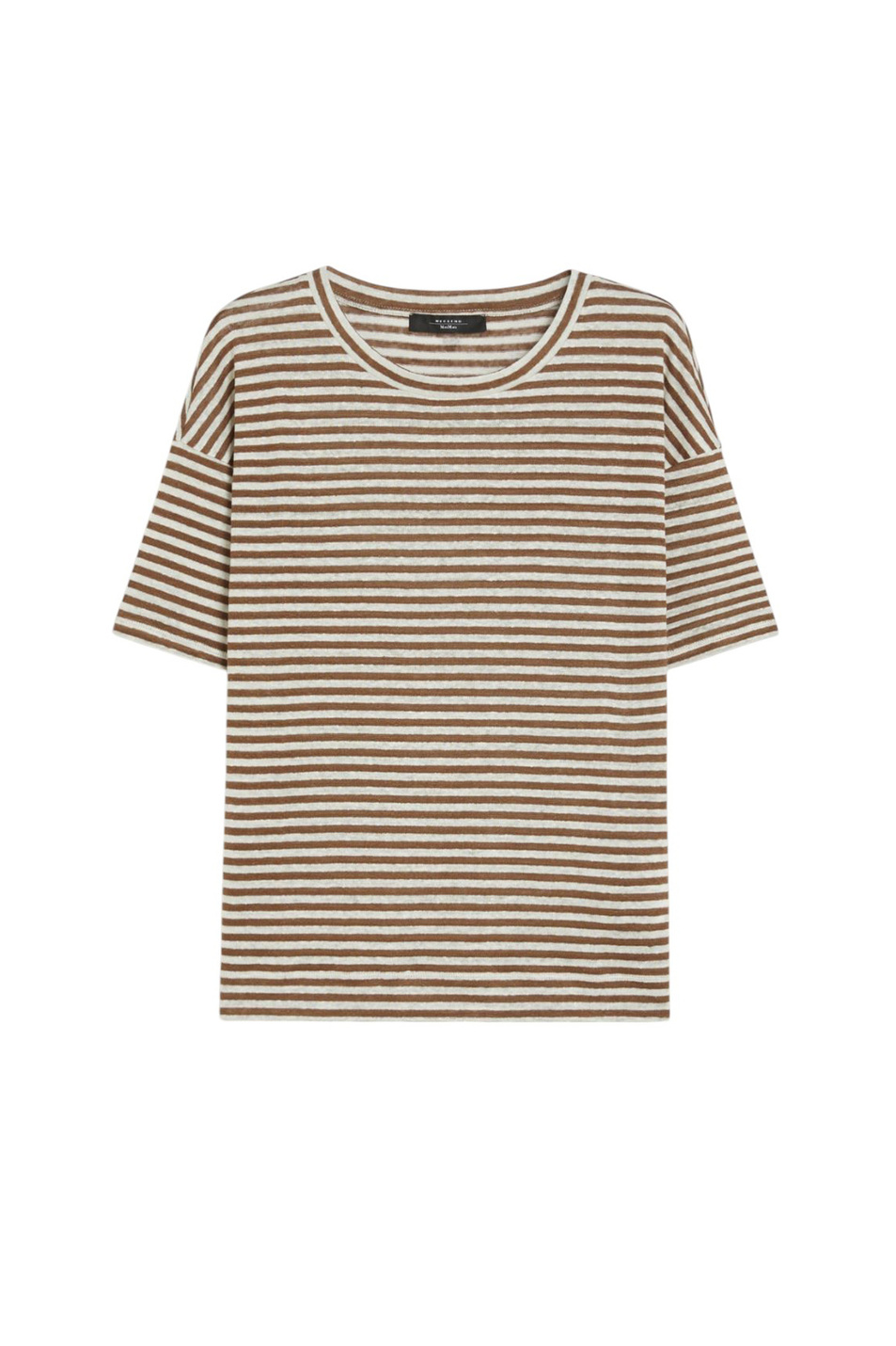 Женский Weekend Max Mara Футболка BARCA из льна (цвет ), артикул 2515941032 | Фото 1