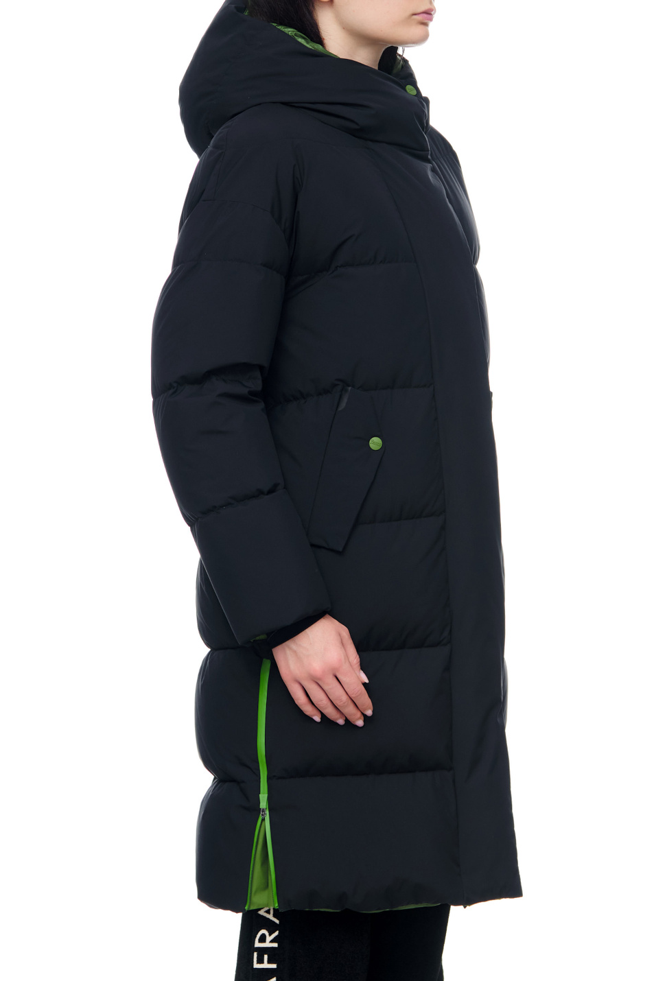 Herno Стеганое пальто с контрастными деталями (цвет ), артикул PI00219DL11106 | Фото 6