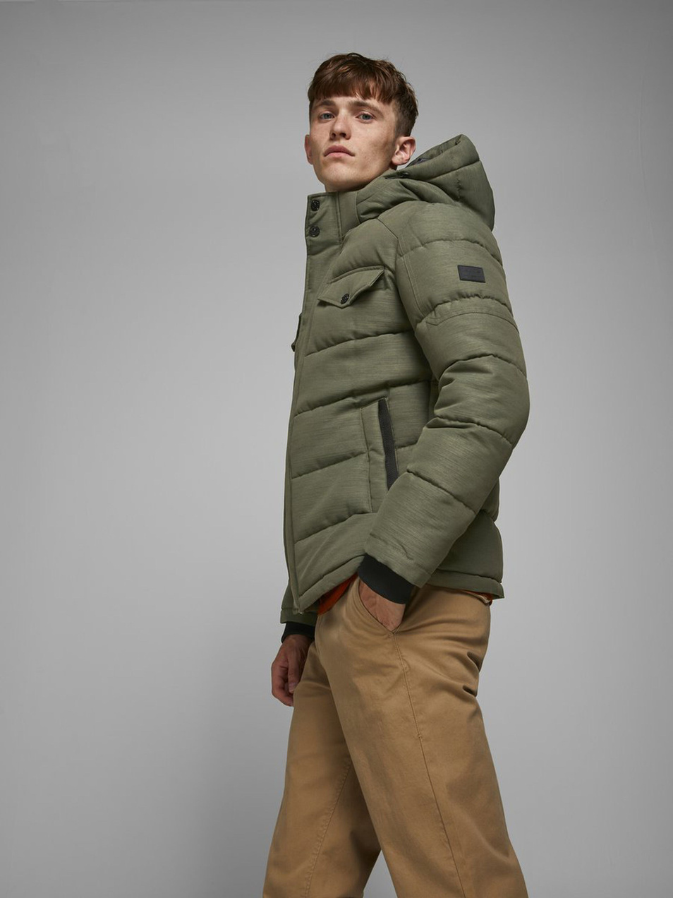 Мужской Jack & Jones Куртка со съемным капюшоном (цвет ), артикул 12173872 | Фото 3