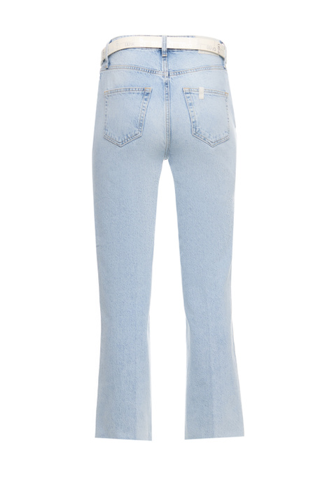 Liu Jo Укороченные джинсы из натурального хлопка ( цвет), артикул UA3187DS036 | Фото 2