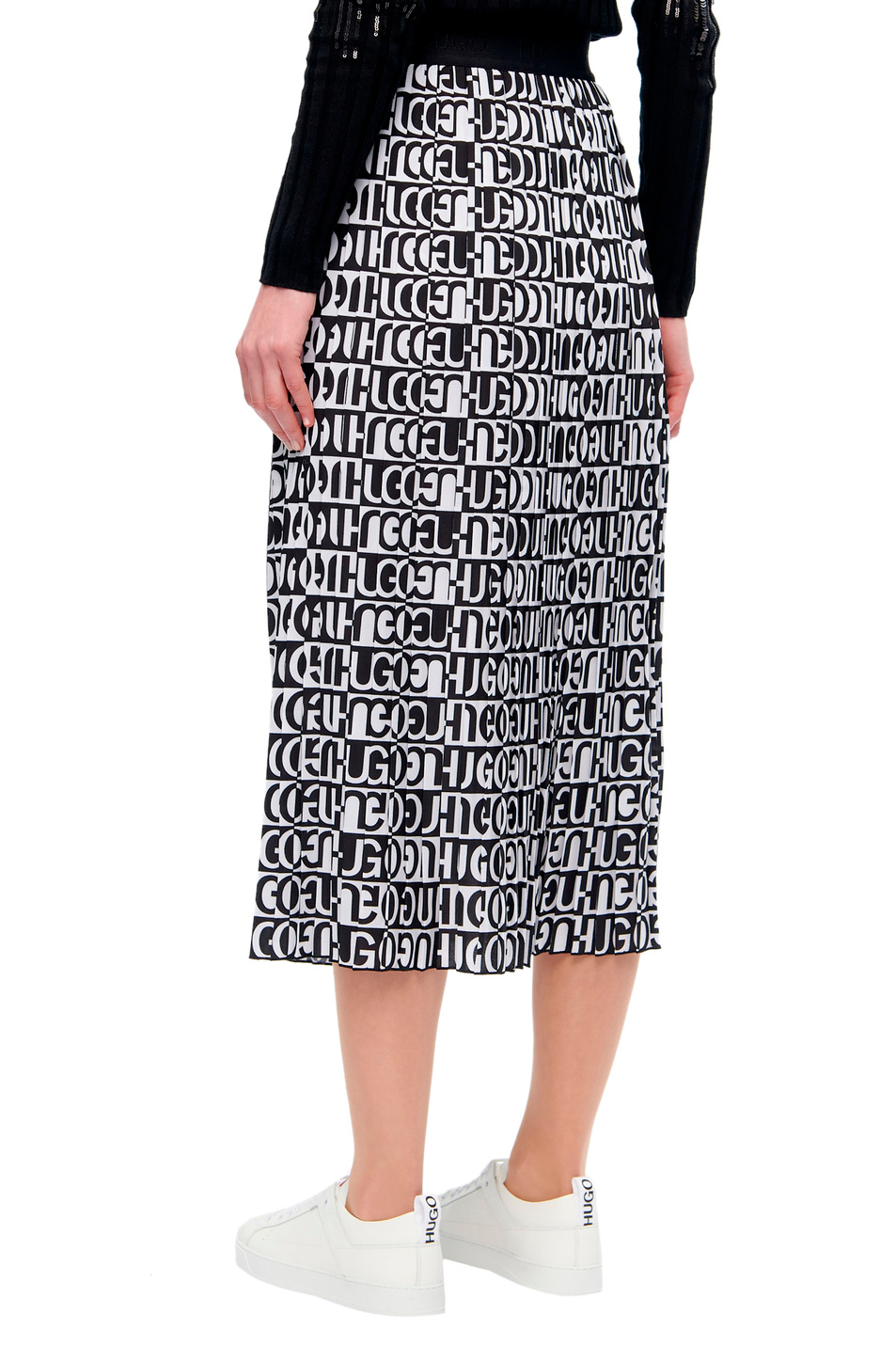 Женский HUGO Плиссированная юбка Ralissy с принтом (цвет ), артикул 50440602 | Фото 3