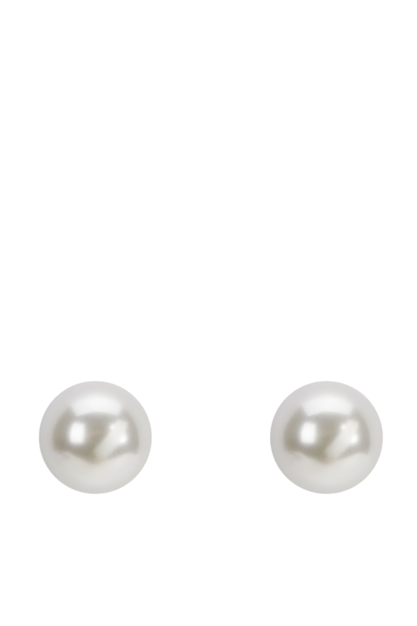 Серьги из искусственного жемчуга|Основной цвет:Белый|Артикул:160068 | Фото 1
