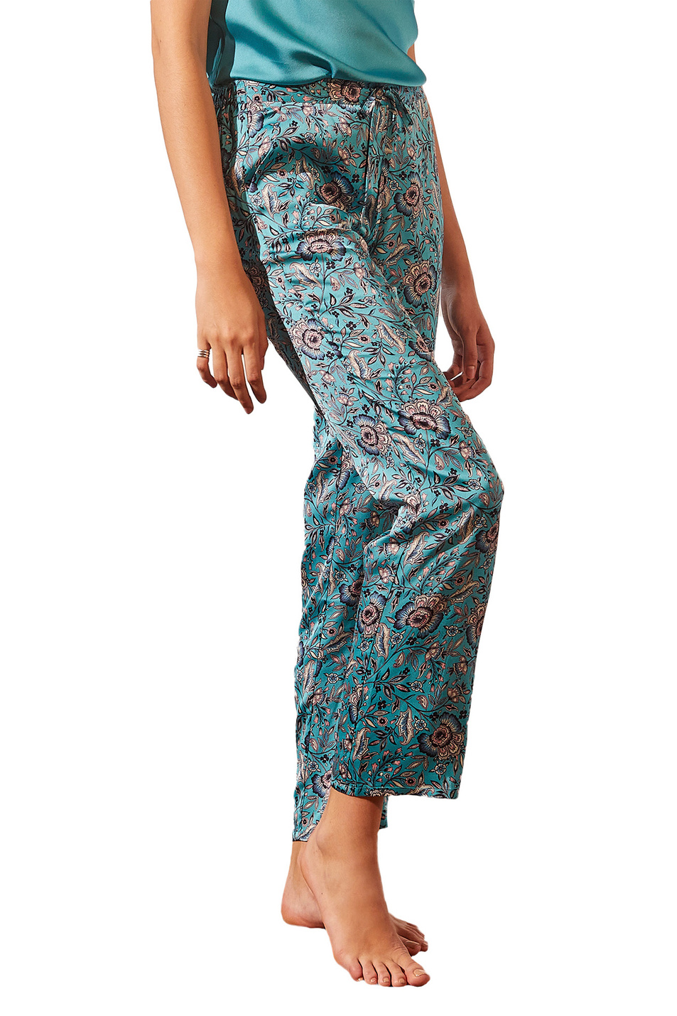 Женский Etam Пижамные брюки BAHIYA SPE с цветочным принтом (цвет ), артикул 6528019 | Фото 3