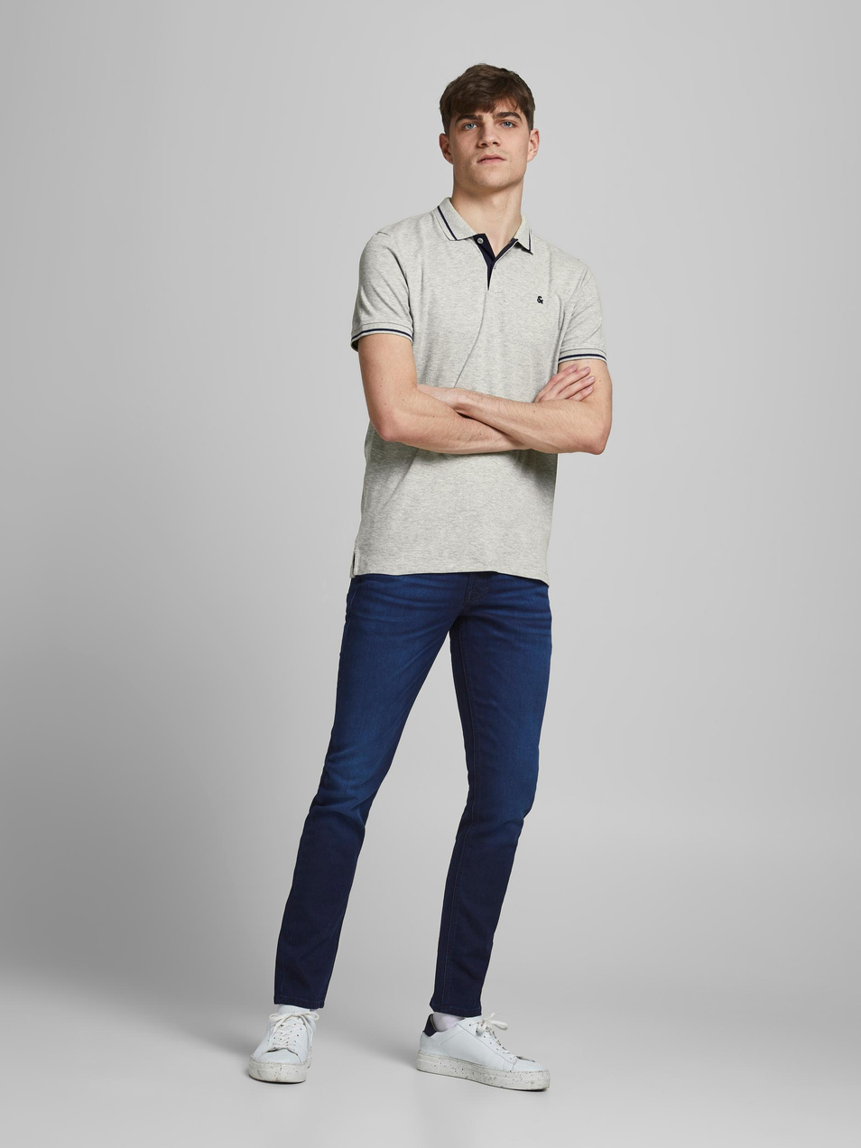 Мужской Jack & Jones Футболка поло из джерси (цвет ), артикул 12180891 | Фото 2