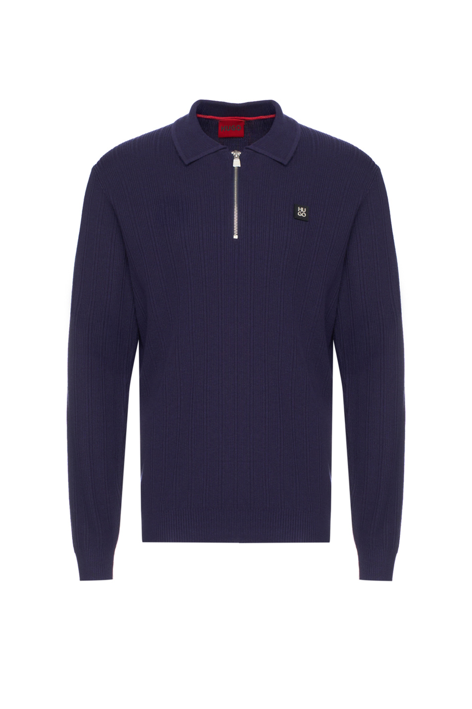 Джемпер поло Sastoro с логотипом|Основной цвет:Синий Мужской HUGO Джемпер поло Sastoro с логотипом (цвет ), артикул 50524556 | Фото 1