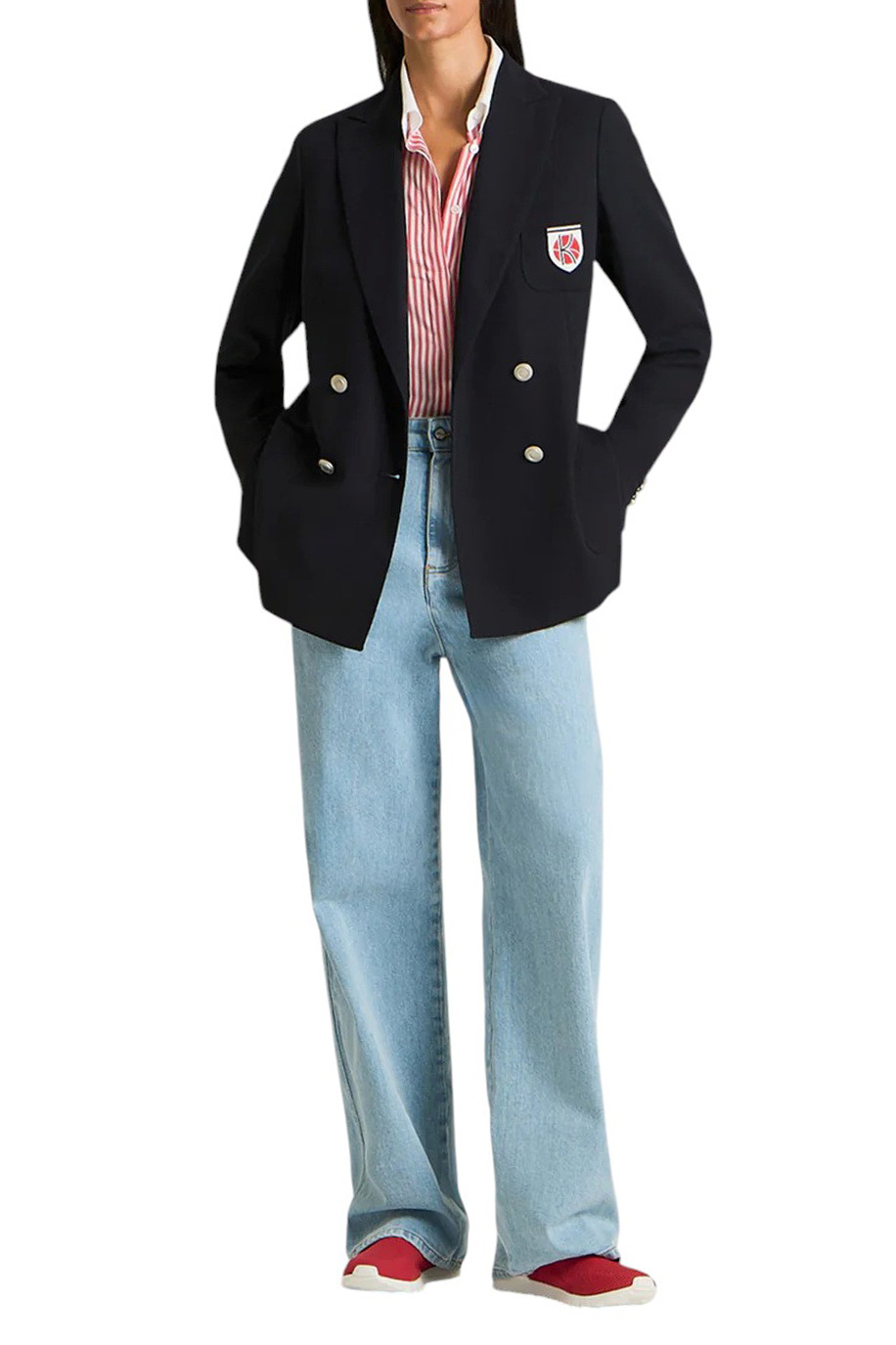 Женский Kiton Пиджак из шерсти (цвет ), артикул D59520K0811001009 | Фото 3