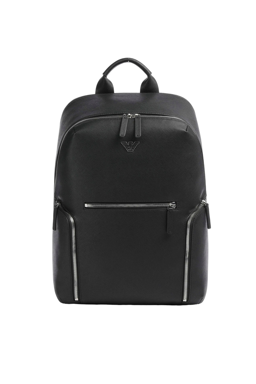 Рюкзак с логотипом|Основной цвет:Черный|Артикул:Y4O409-Y138E | Фото 1