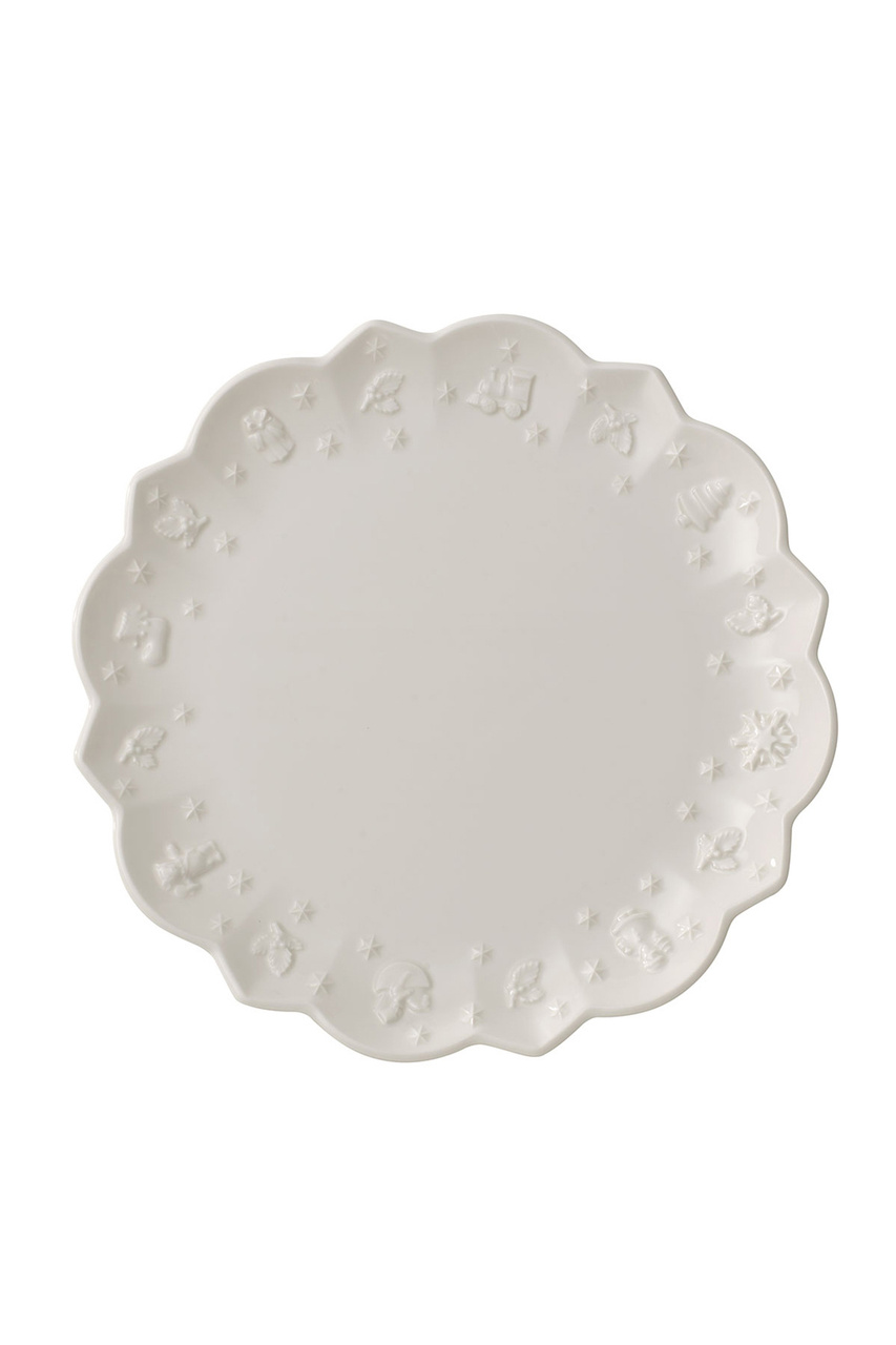 Тарелка салатная, 23 см|Основной цвет:Белый|Артикул:14-8658-2640 | Фото 1