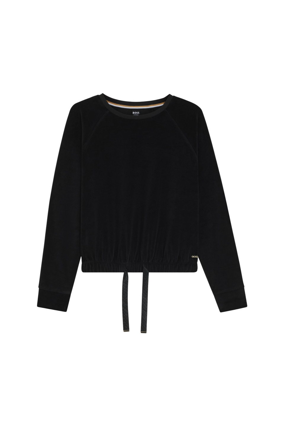 Джемпер из велюра|Основной цвет:Черный Женский BOSS Джемпер из велюра (цвет ), артикул 50550724 | Фото 1