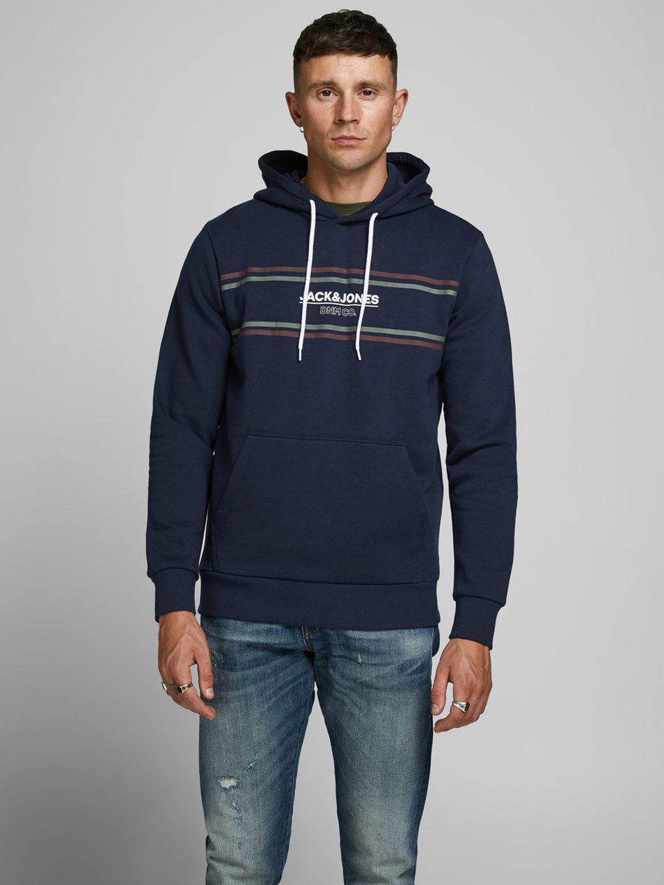 Мужской Jack & Jones Толстовка с капюшоном (цвет ), артикул 12175030 | Фото 3