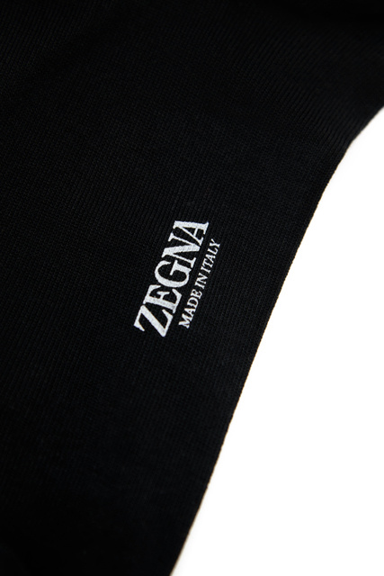 Носки с мелким логотипом|Основной цвет:Черный|Артикул:N5V405260 | Фото 2