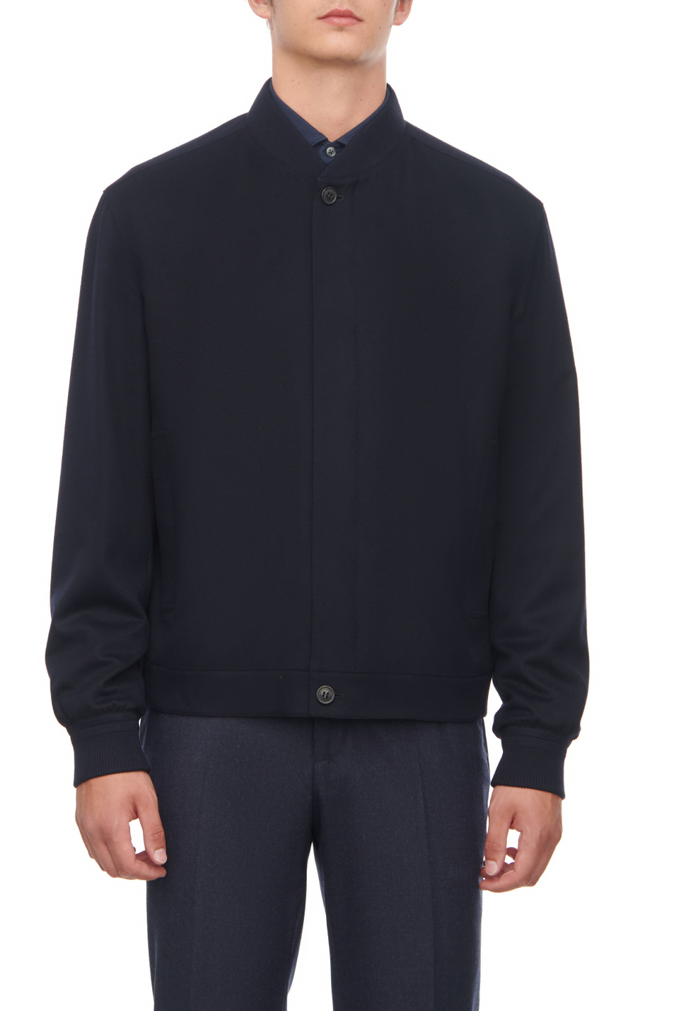 Мужской Zegna Куртка однотонная (цвет ), артикул UCT46A6-C119-531R | Фото 1