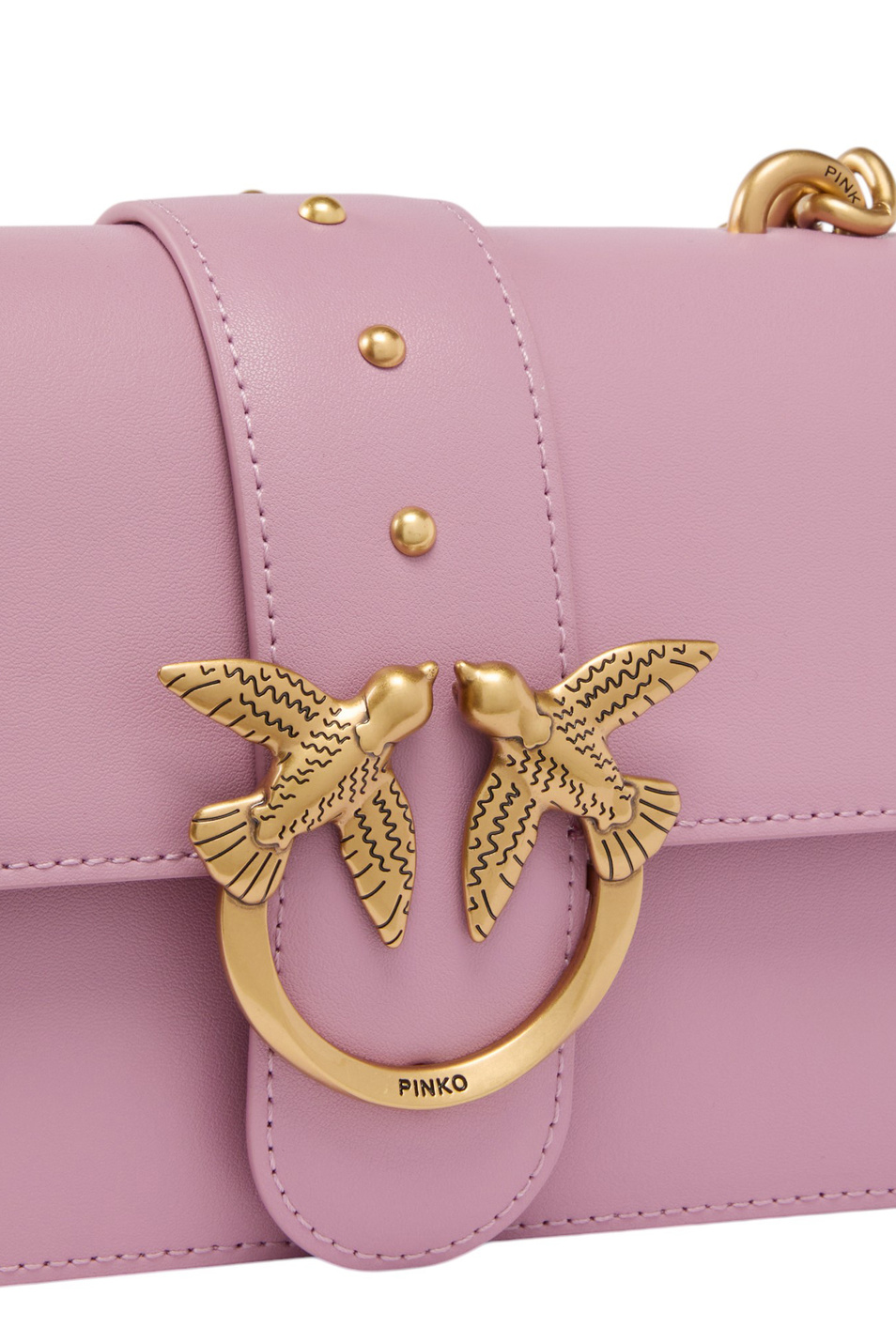 Женский Pinko Сумка LOVE ONE MINI из натуральной кожи (цвет ), артикул 100059A0F1 | Фото 4