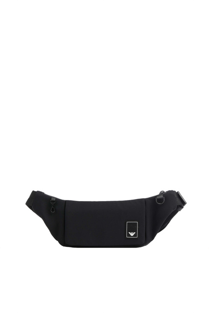 Нейлоновая поясная сумка|Основной цвет:Черный|Артикул:Y4O361-Y104V | Фото 1