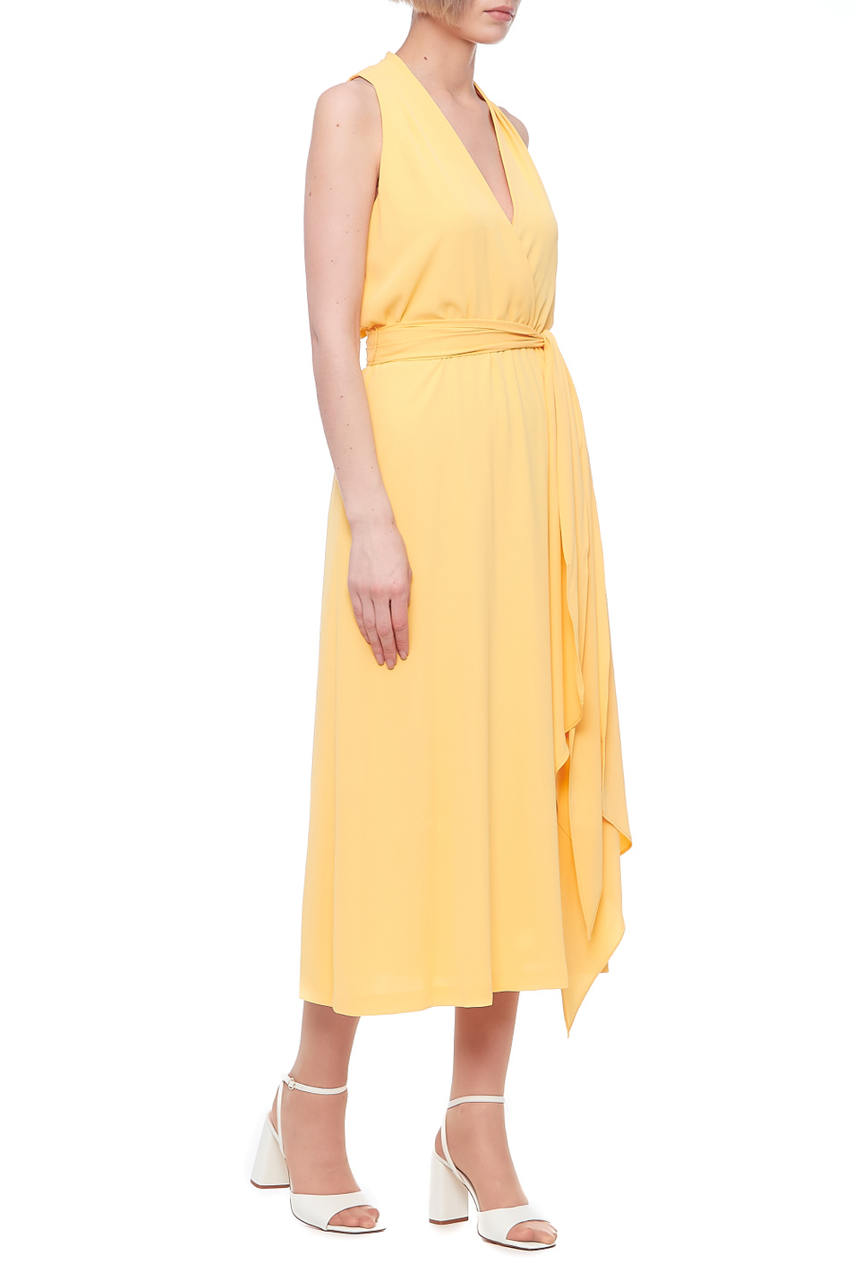 Lauren Платье с V-образным вырезом и поясом (цвет ), артикул 253830164003 | Фото 2