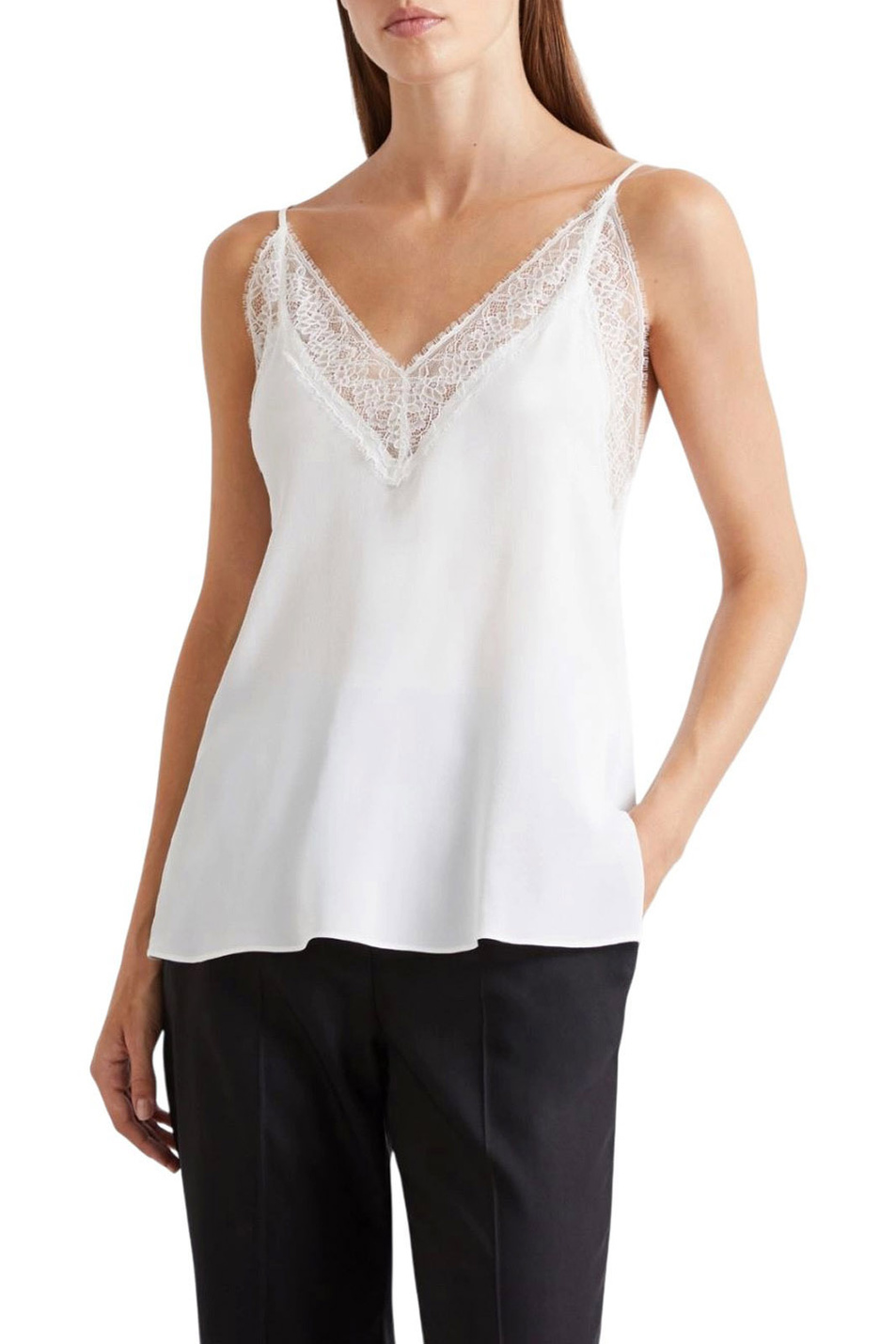 Женский MARELLA Топ MLLSPADINO с кружевом (цвет ), артикул 2613161061 | Фото 3