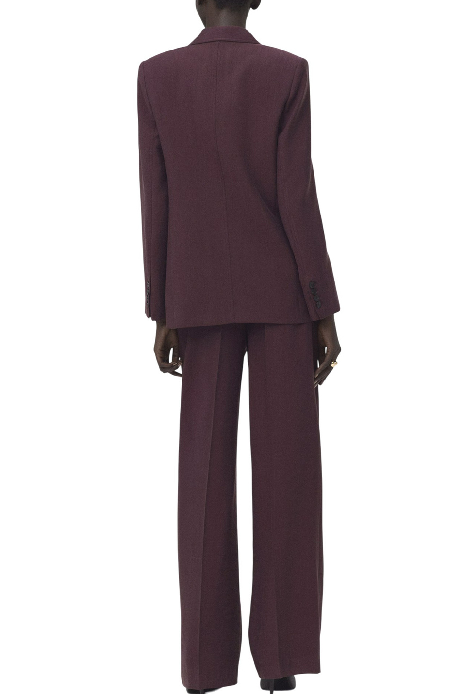 Женский Mango Брюки VERONICA широкого кроя (цвет ), артикул 27024788 | Фото 4