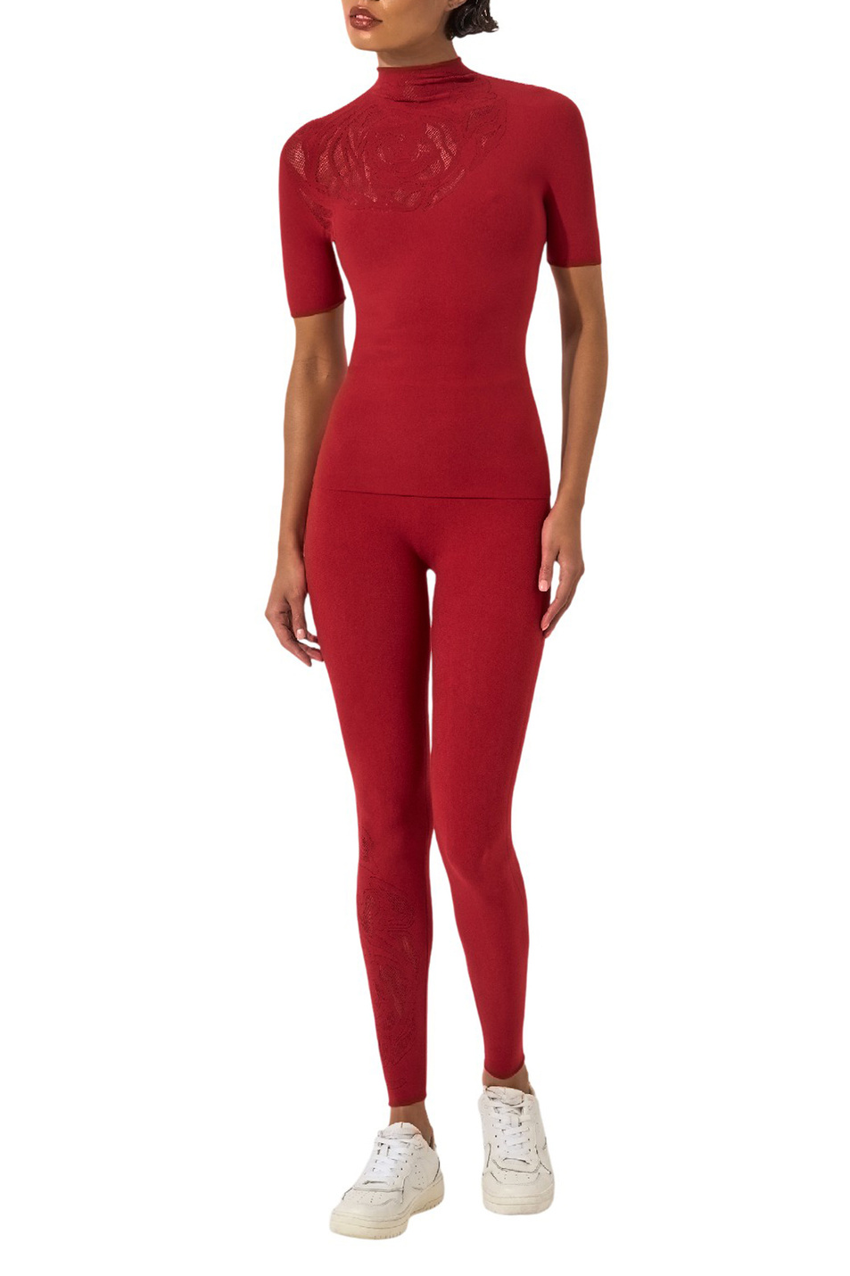 Женский Wolford Водолазка Rose Net (цвет ), артикул 53438 | Фото 3