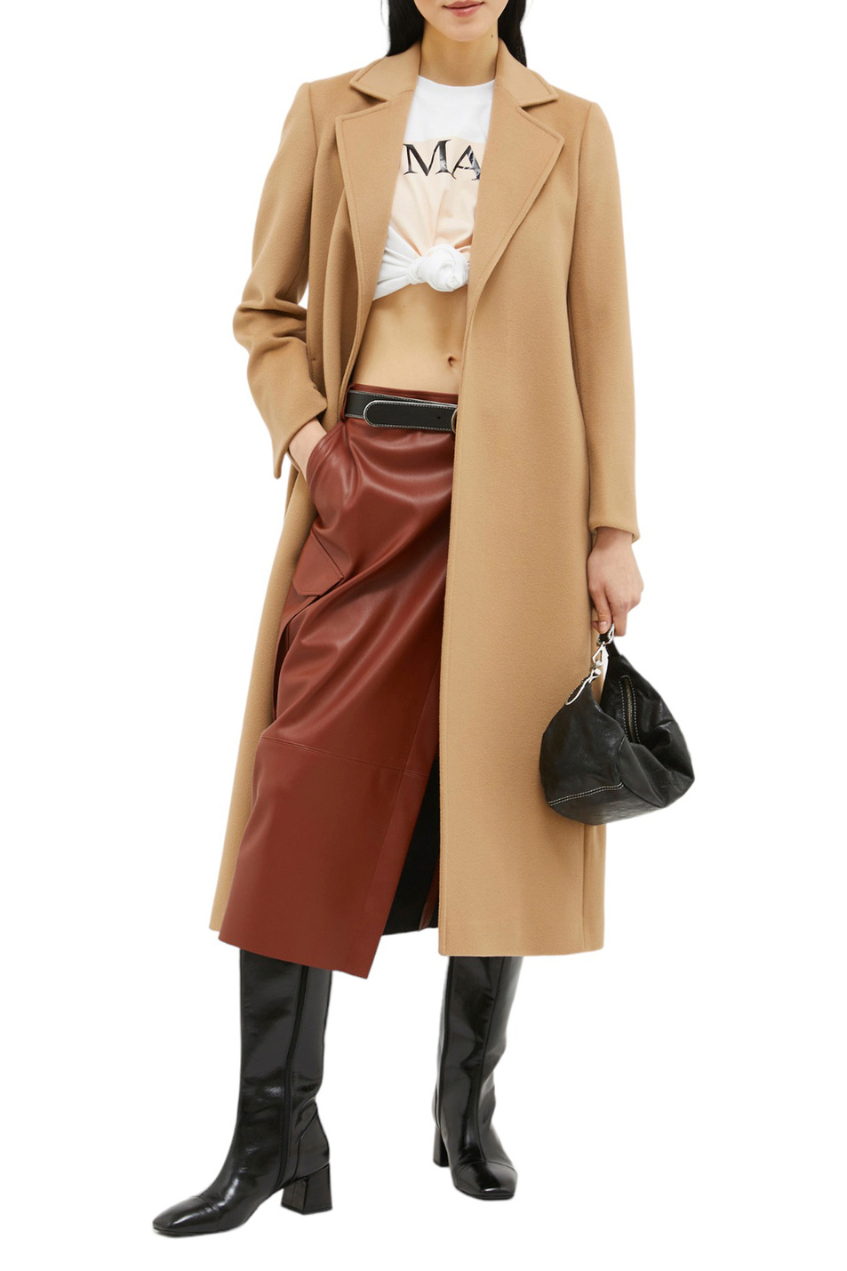Женский MAX&Co. Пальто LONGRUN из натуральной шерсти (цвет ), артикул 40149523 | Фото 2