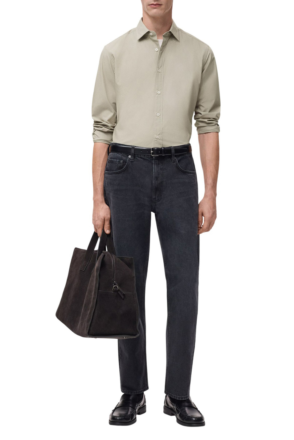 Мужской Mango Man Рубашка PLAY из хлопка (цвет ), артикул 27091290 | Фото 2