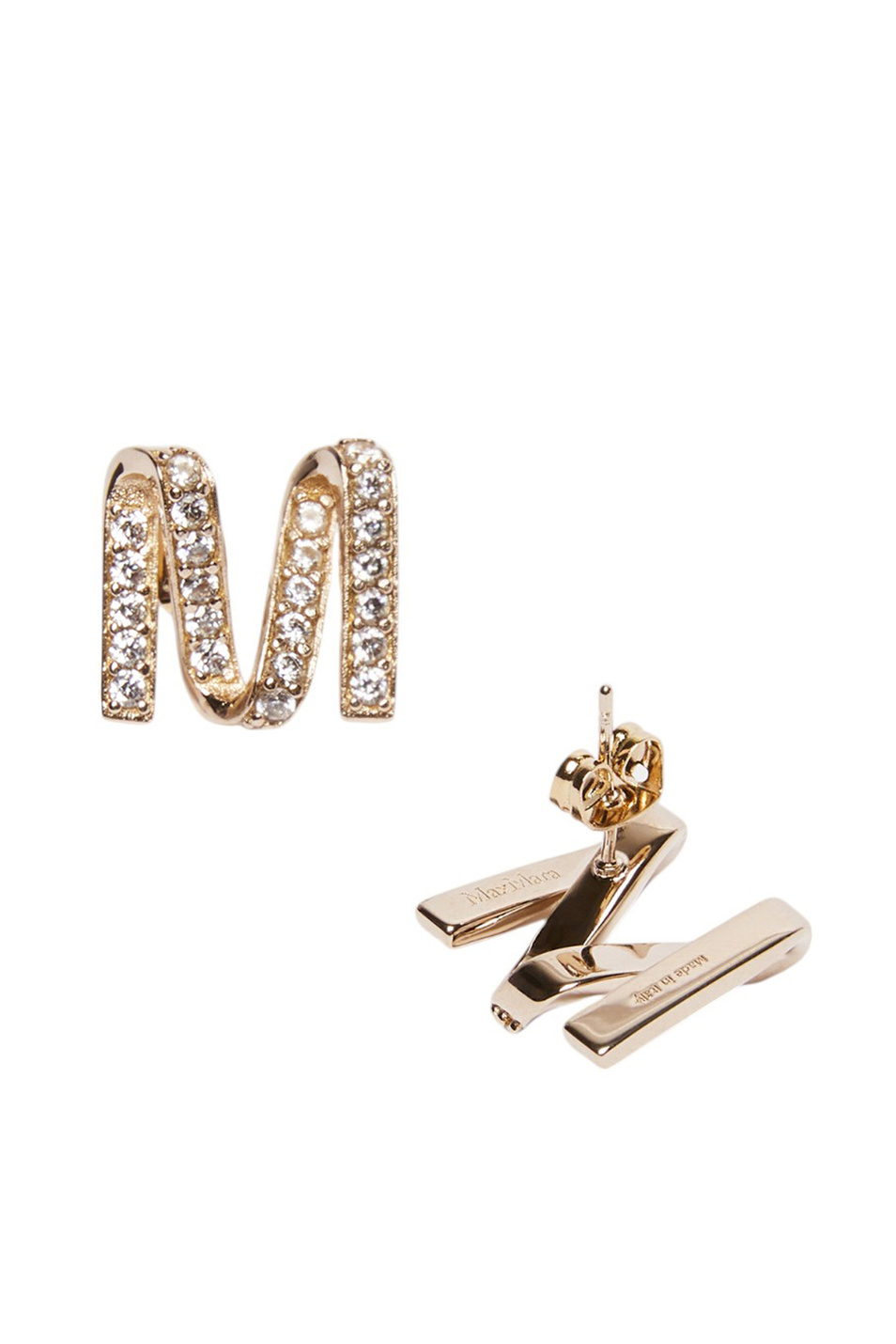 Женский Max Mara Серьги-гвоздики с фианитами (цвет ), артикул 2524756091 | Фото 2