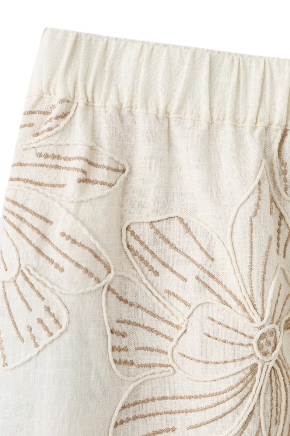 Девочкам Mango Kids Брюки ELLASET с вышивкой (цвет ), артикул 27016353 | Фото 3