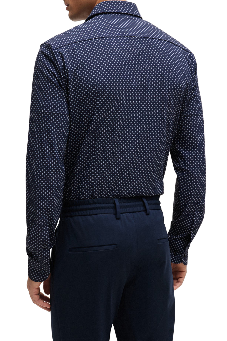 Мужской BOSS Рубашка приталенного кроя с принтом (цвет ), артикул 50513421 | Фото 4