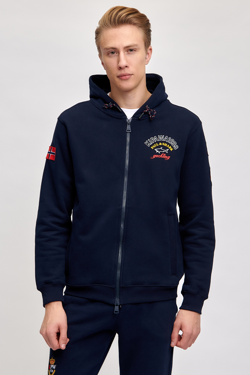 Мужской Paul & Shark Спортивный костюм из натурального хлопка (цвет ), артикул A20P1909 | Фото 2