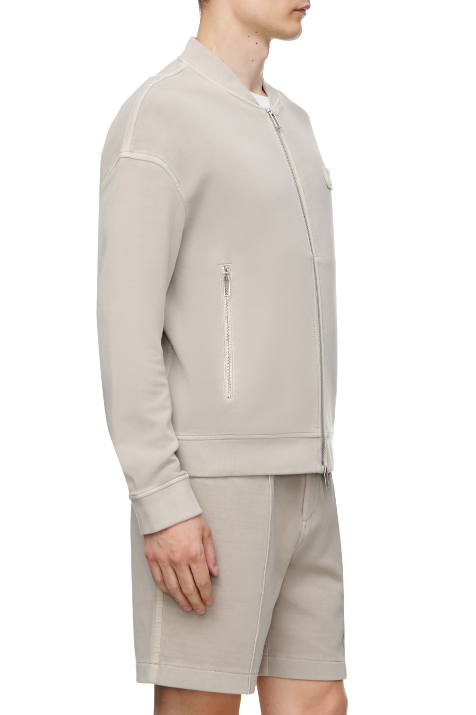 Мужской Emporio Armani Толстовка на двусторонней молнии с нашивкой (цвет ), артикул 6L1M80-1JHSZ | Фото 5