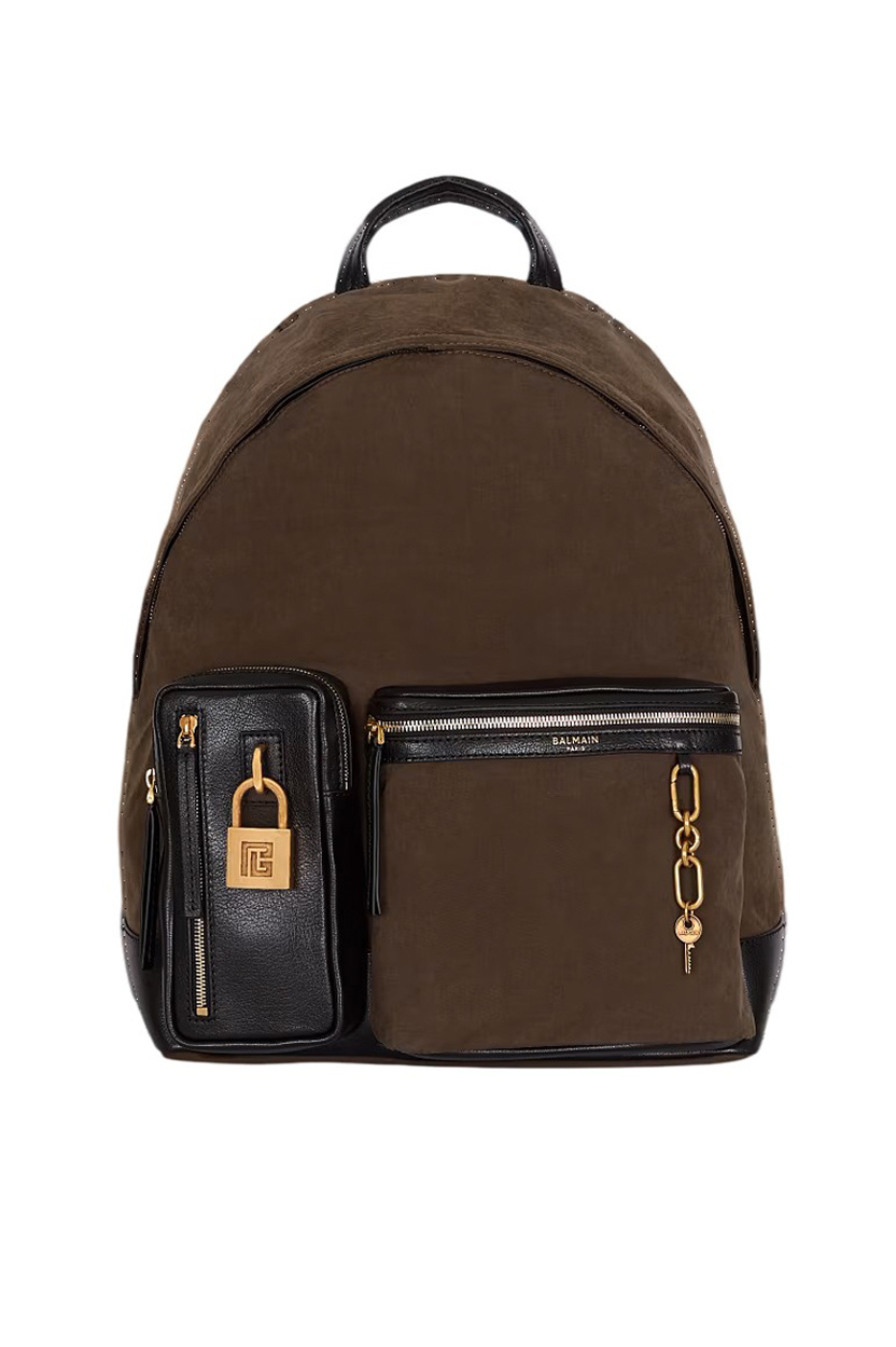 Мужской Balmain Рюкзак Pulse с кожаными вставками (цвет ), артикул GM1GE276TNRO | Фото 1