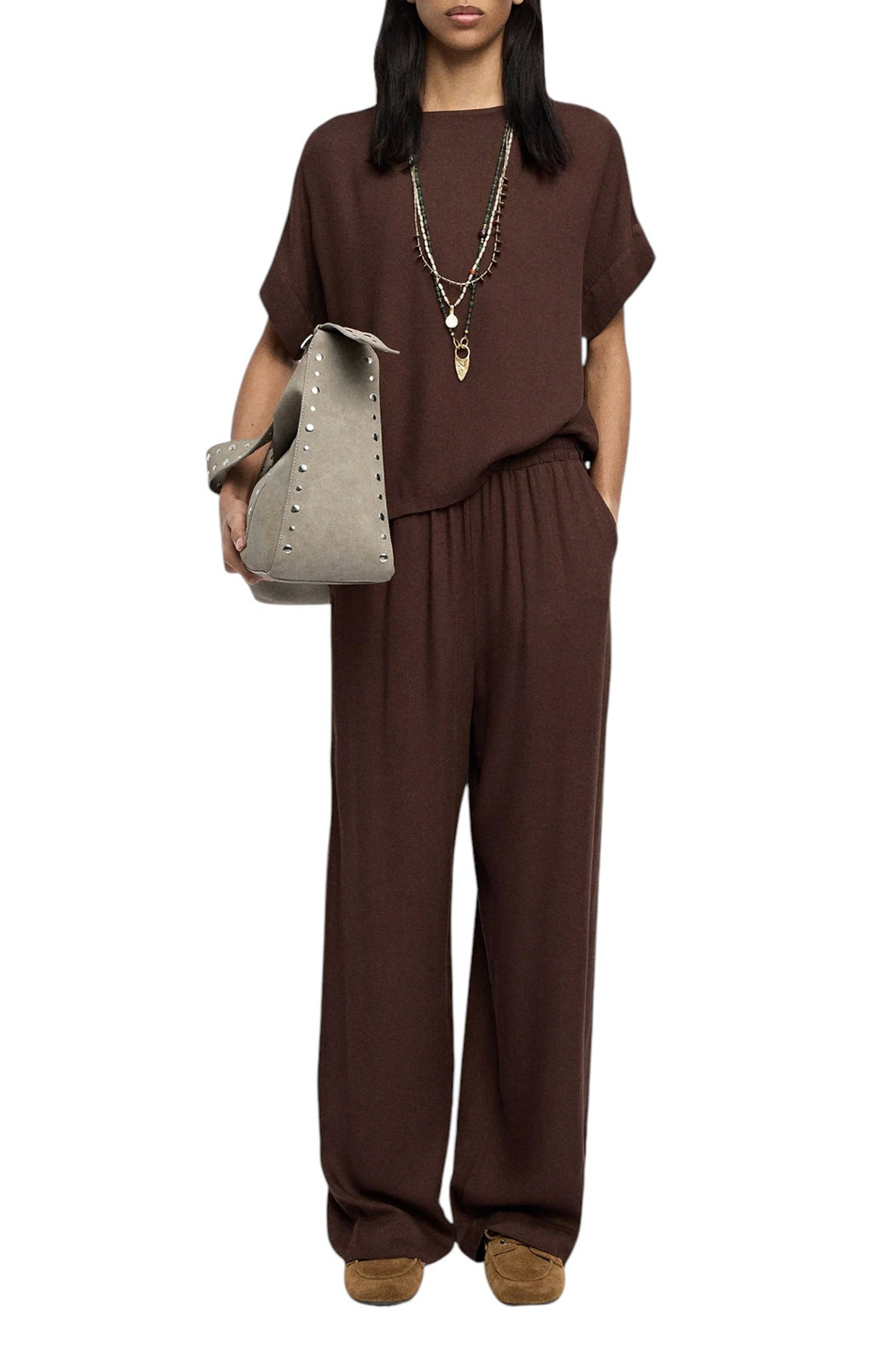 Женский Parfois Брюки свободного кроя с эластичной талией (цвет ), артикул 240798 | Фото 2