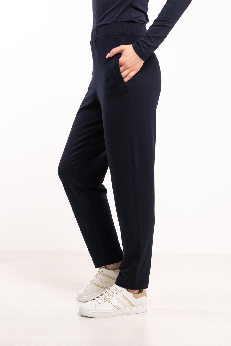 Женский Max Mara Брюки OTTANTA из эластичной вискозы (цвет ), артикул 37861006 | Фото 4