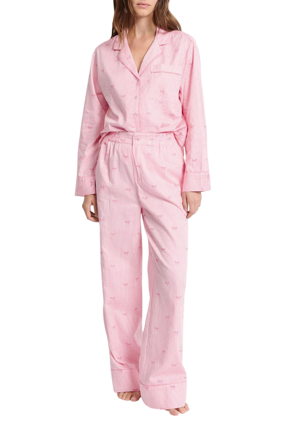 Женский Etam Пижамная рубашка LYNDA с принтом (цвет ), артикул 6556343 | Фото 2