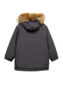 Мальчикам Mango Kids Куртка GAEL с капюшоном из искусственного меха (цвет ), артикул 57065977 | Фото 2