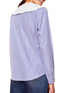 iBLUES Рубашка GOLFO с объемным воротником с рюшами ( цвет), артикул 71110921 | Фото 4