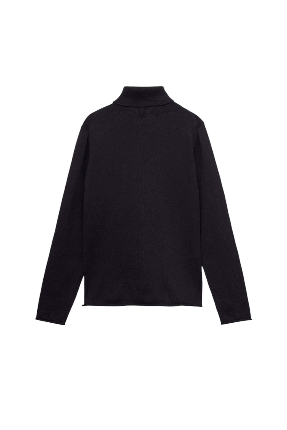 Водолазка BELLA трикотажная|Основной цвет:Черный Девочкам Mango Kids Водолазка BELLA трикотажная (цвет ), артикул 17075971 | Фото 2