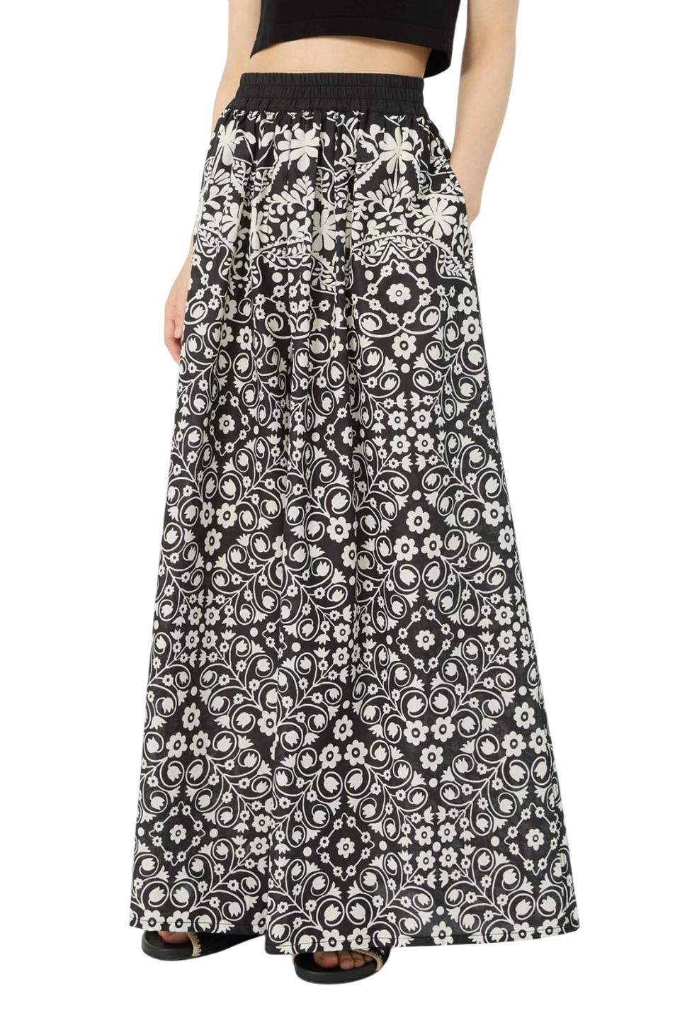 Женский Weekend Max Mara Брюки PALANCA с принтом (цвет ), артикул 2615131013 | Фото 3