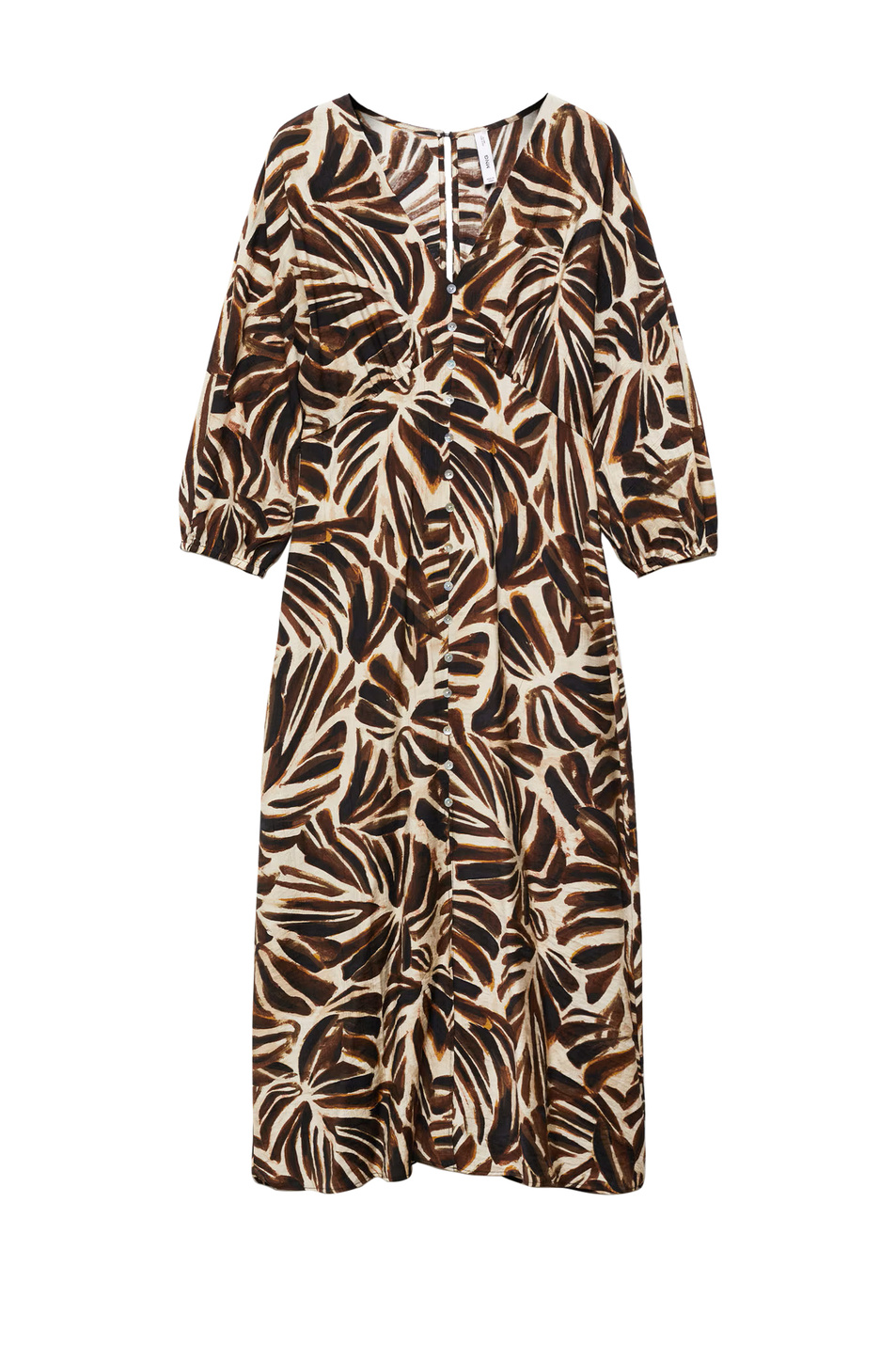 Женский Mango Платье CLAUDIE с V-образным вырезом (цвет ), артикул 67017122 | Фото 1