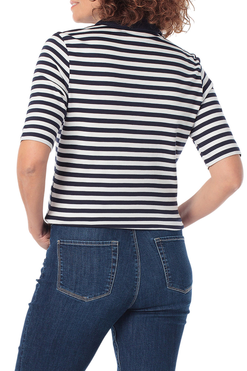 Женский Gerry Weber Поло в полоску (цвет ), артикул N60950 | Фото 5